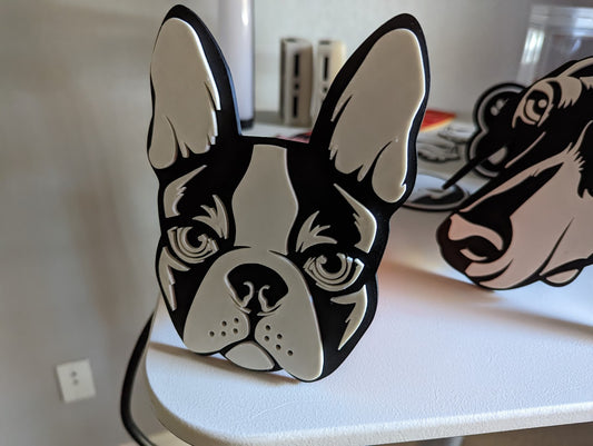 Boston Terrier Hitch Cover