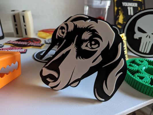 Dachshund Hitch Cover